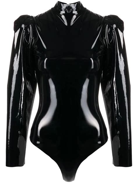 vinyl bodysuit|More.